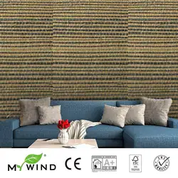 2019 MY WIND Grasscloth настенная бумага s Роскошный натуральный материал Innocuity 3D Бумага плетение дизайн обои в отделка в рулоне wandbekleding