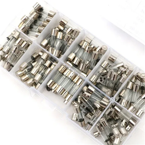 

100pcs T 1A 2A 3A 4A 5A 6A 8A 10A 13A 15A 250V 5mm X 20mm Quick Blow Ceramic Fuse
