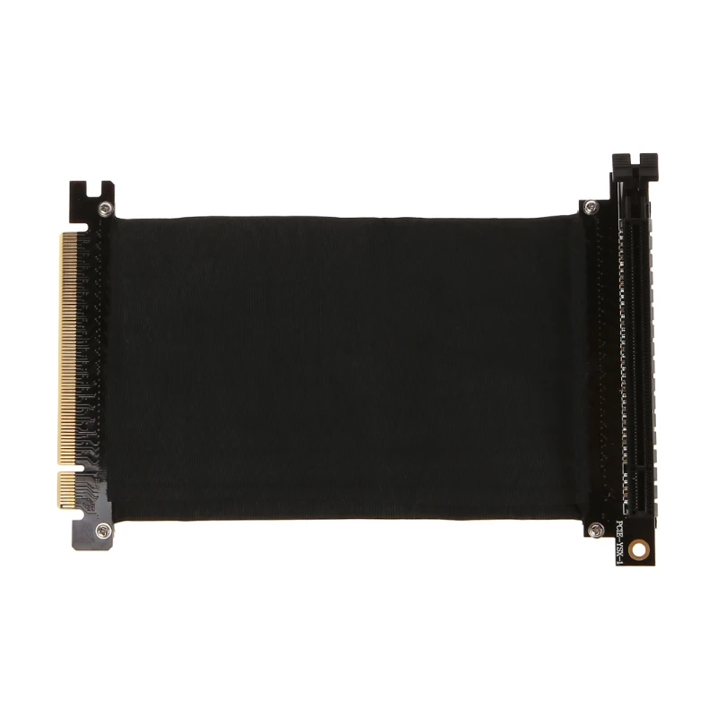 

PCI Express3.0 16x High Speed Riser Card Flexible Cable Extension Adapter-Angled