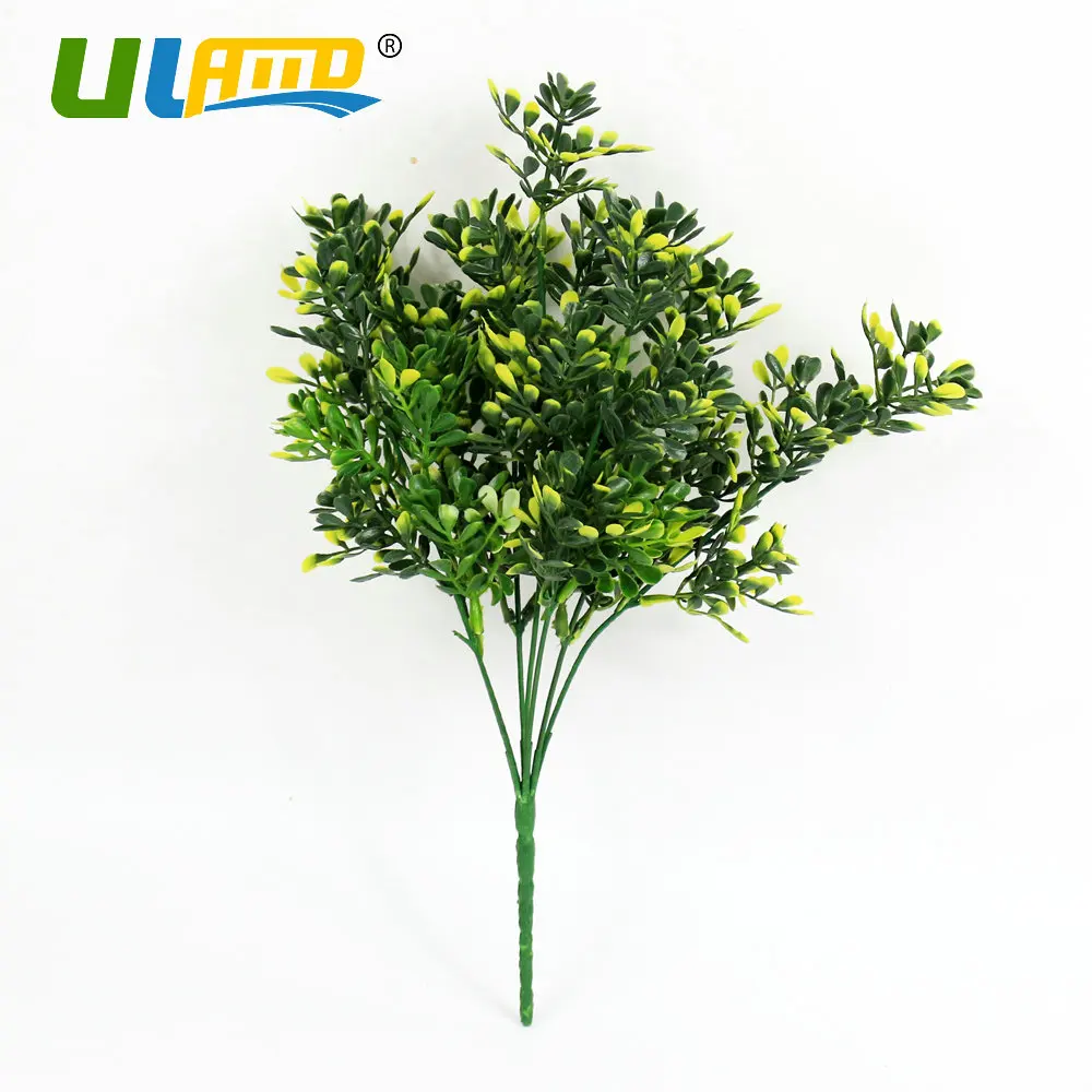 ULAND 3pc/lot Artificial Plant Branches Fabric Spray Silk Eucalyptus