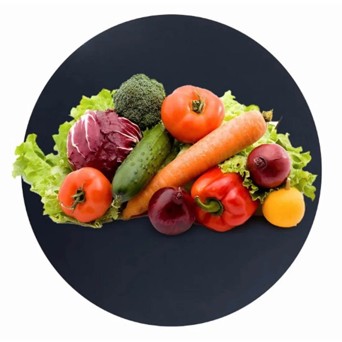 Кухня кухонная утварь 2 шт./компл. многоразовые круглый высокая температура антипригарным термостойкие горшок коврик круглый горшок мат барбекю