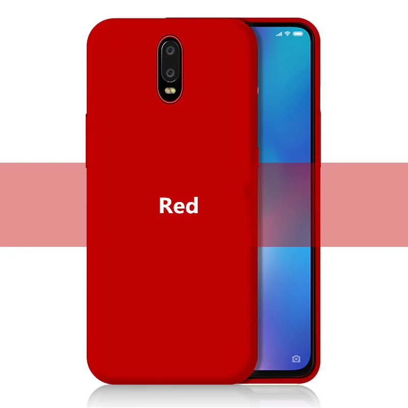 Для OPPO R17 Pro Чехол с защитой от отпечатков пальцев мягкий жидкий силикон ультра