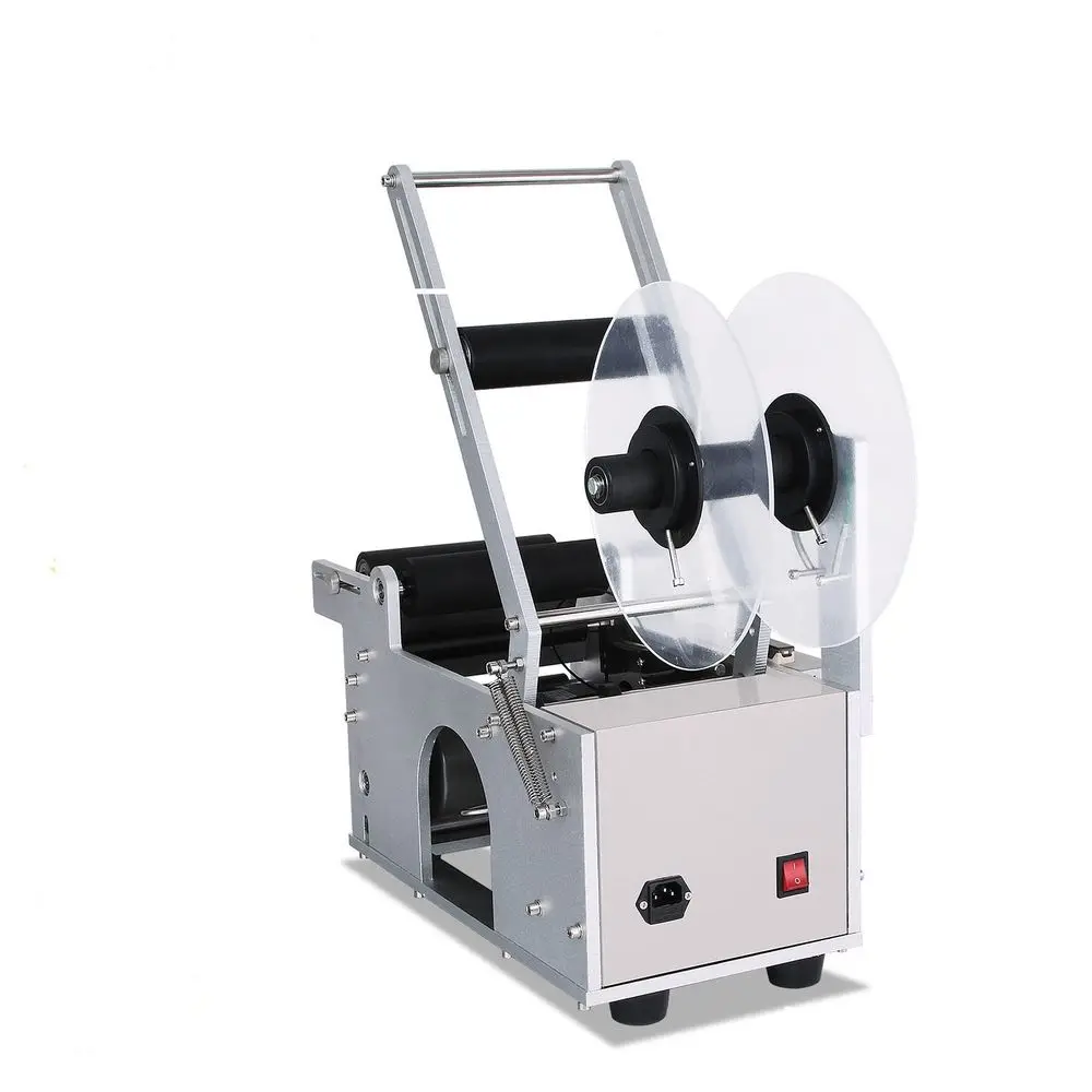 Manual labeling machine label sticker machine Semi-Automatic Glass Round Bottle labeling machine MT-50(Bottle OD:15-100MM)