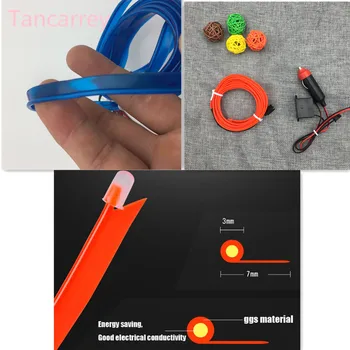 

NEW HOT Car Interior Atmosphere Lights For Peugeot 206 207 208 301 307 308 408 407 508 2008 3008 4008 108