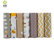 Shuanshuo новая мультяшная ткань пэчворк рукоделие текстиль узор швейная ткань для кукольной одежды лоскутное шитье 40x50 см 7 шт./лот