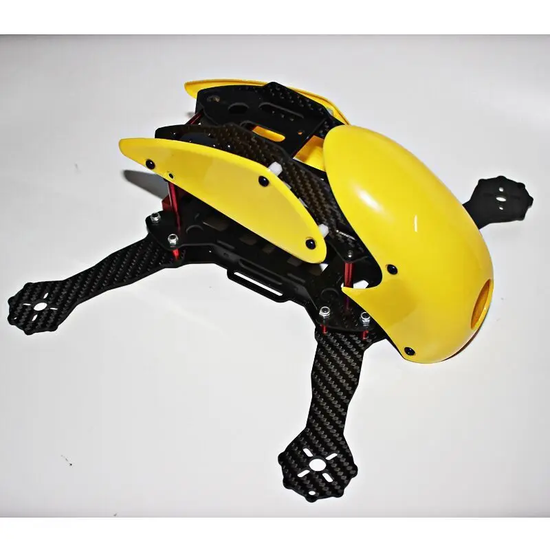FPV Racing Robocat 270 Carbon Fiber Mini Drone RC Quadcopter Frame with Hood Cover robocat 270mm 4 axis glass fiber racing mini quadcopter frame with hood cover unassembled