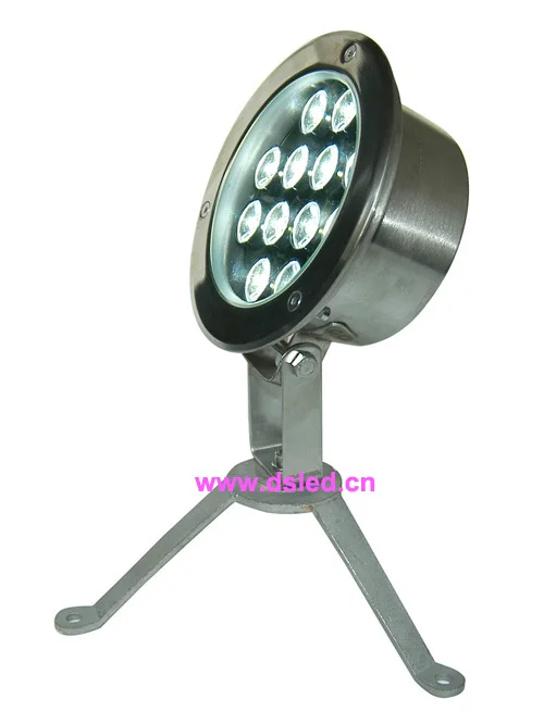 

CE,IP68, High power 12W LED Spotlight,LED pool light,12X1W, 12V DC,stainless steel SL304,DS-10-7-12W,2-Year warranty