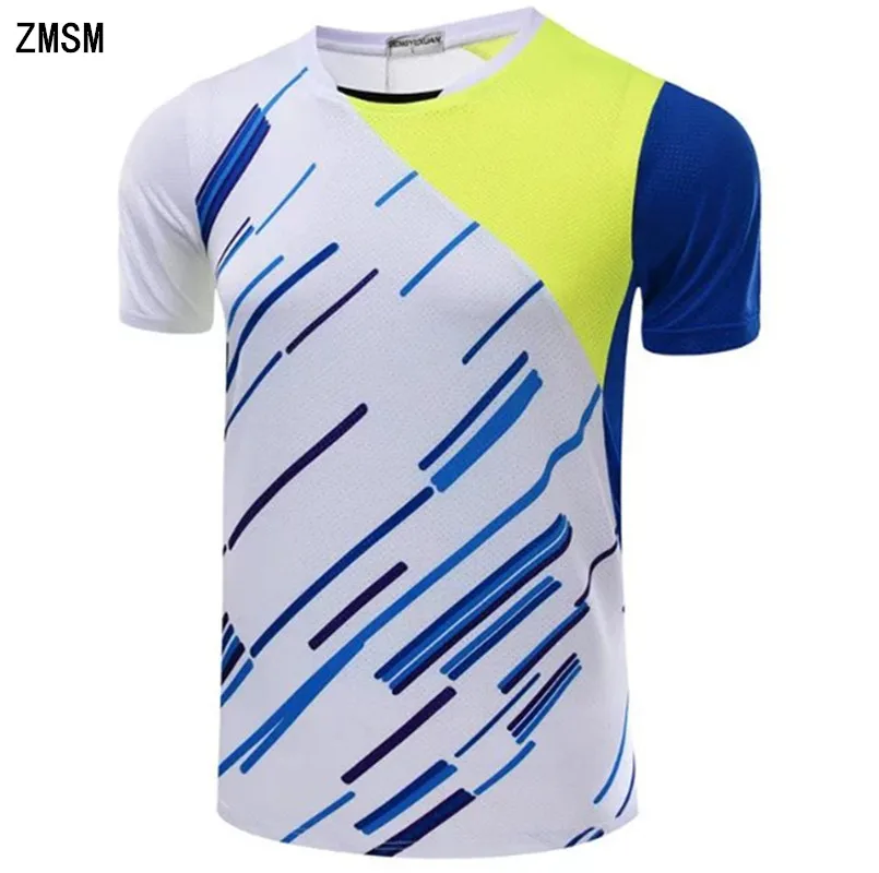 ZMSM мужские теннисные майки быстросохнущие дышащие спортивные уличная сорочка идеального качества для бадминтона и настольного тенниса одежда NM5050
