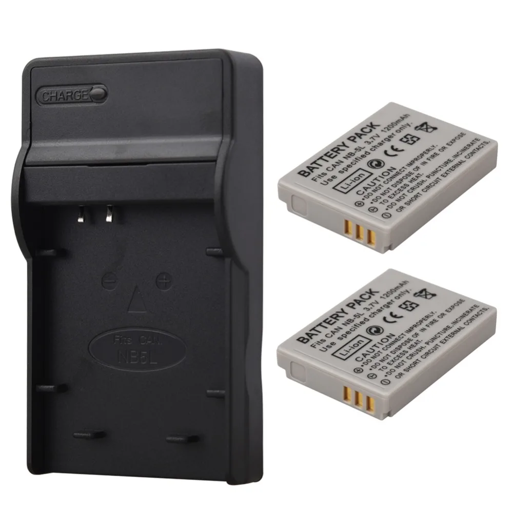Batterie 1200mAh type NB5L NB-5L Pour Canon PowerShot S110