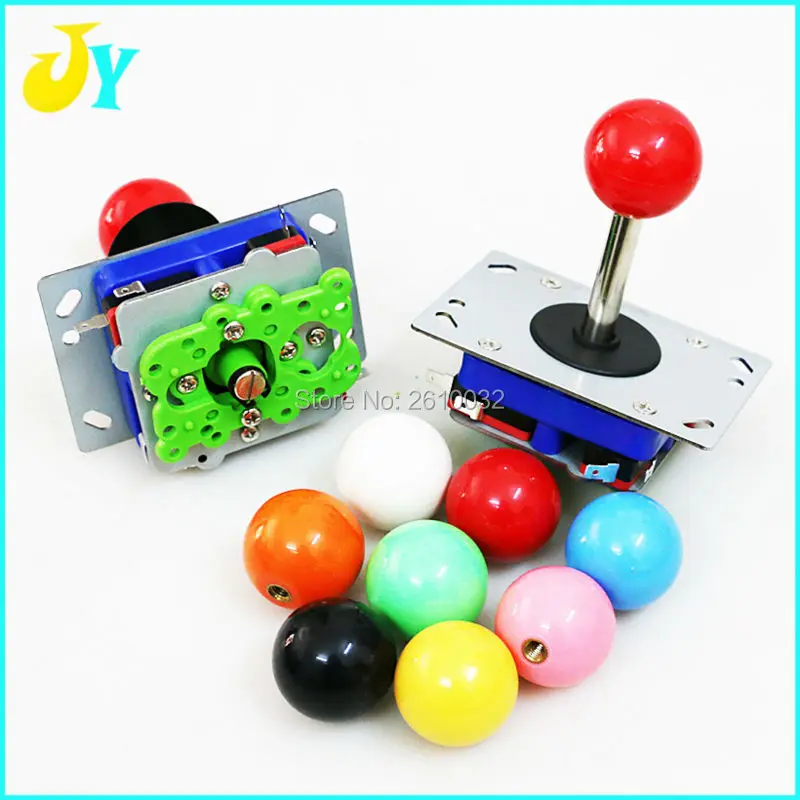 USB аркадный джойстик пряди Набор DIY 4/8 способ 28 мм Кнопка для Rraspberry pi / PC /PS3 рокер