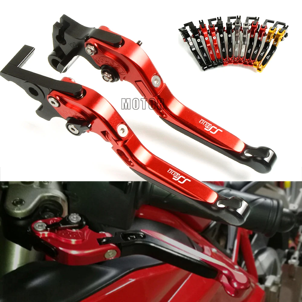 Для DUCATI 800 SS 800SS 2003 CNC рычаги сцепления для мотоциклов регулируемые складные