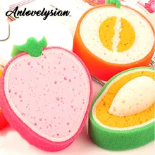 Anlovelysian 3PCS/1lot Kitchen Sponge For Washing Scouring Pad Decontamination Dish Washing Towel Sponge Clearing Wiping cloth