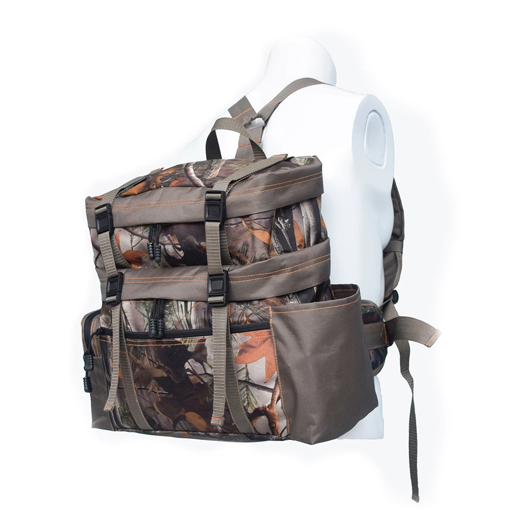 2-в-1 Открытый тактические охотничий жилет рюкзак большой ящик для хранения сумки на плечо 600D Оксфорд ткань груди поясная сумка рюкзак