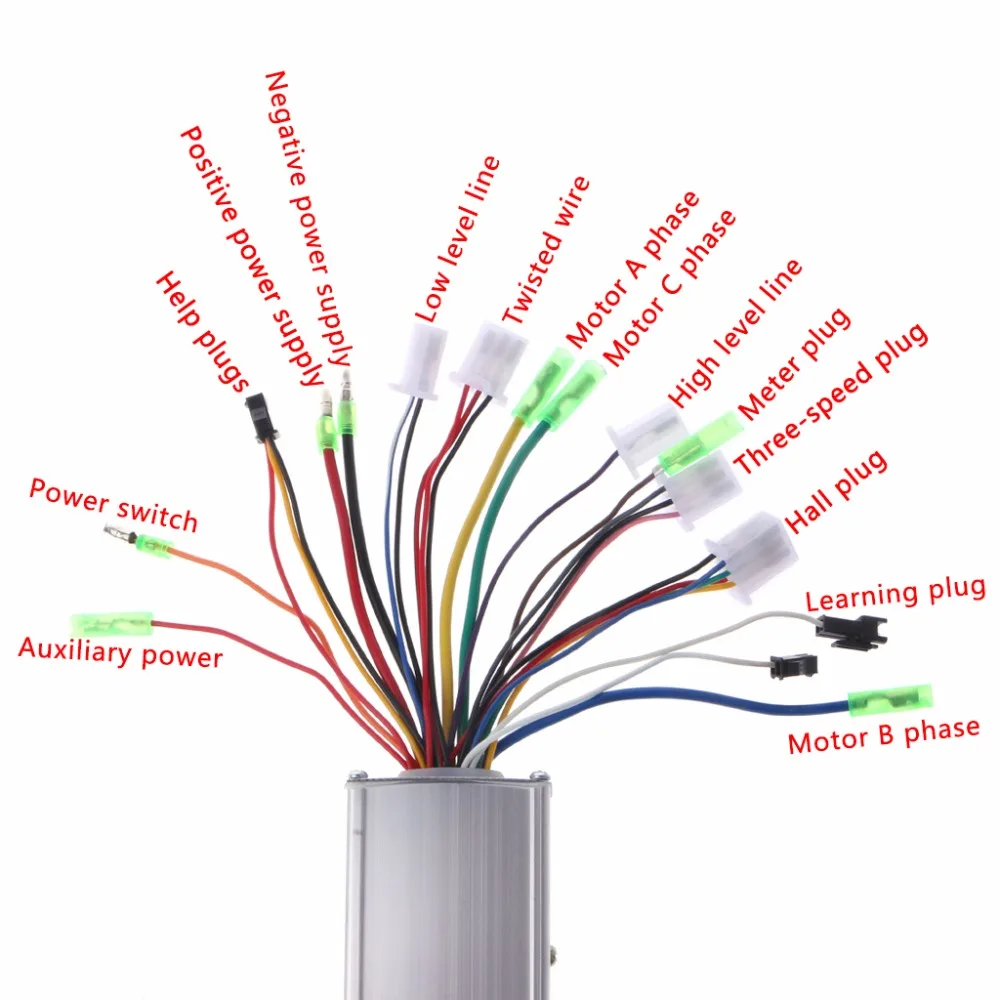 DC 24/36 V 250 W Бесщеточный моторный регулятор Скорость контроллер скутера e-велосипеда электрический скутер контроллеры