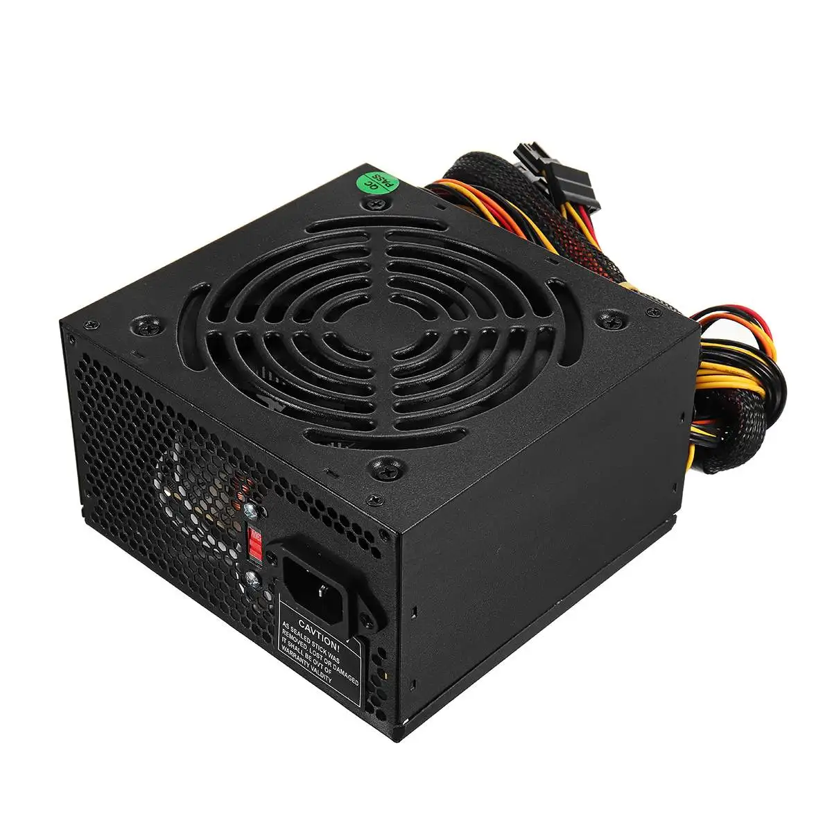 Max 1000 Вт блок питания PSU PFC бесшумный вентилятор ATX 24pin 12 в компьютер SATA игровой ПК блок питания для Intel AMD компьютер Черный
