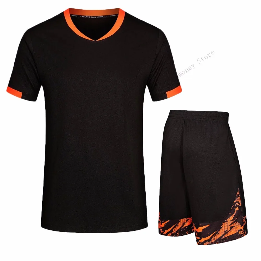 Adsmoney Short Sleeve Basketball Jerseys Set Men Sportwear Training