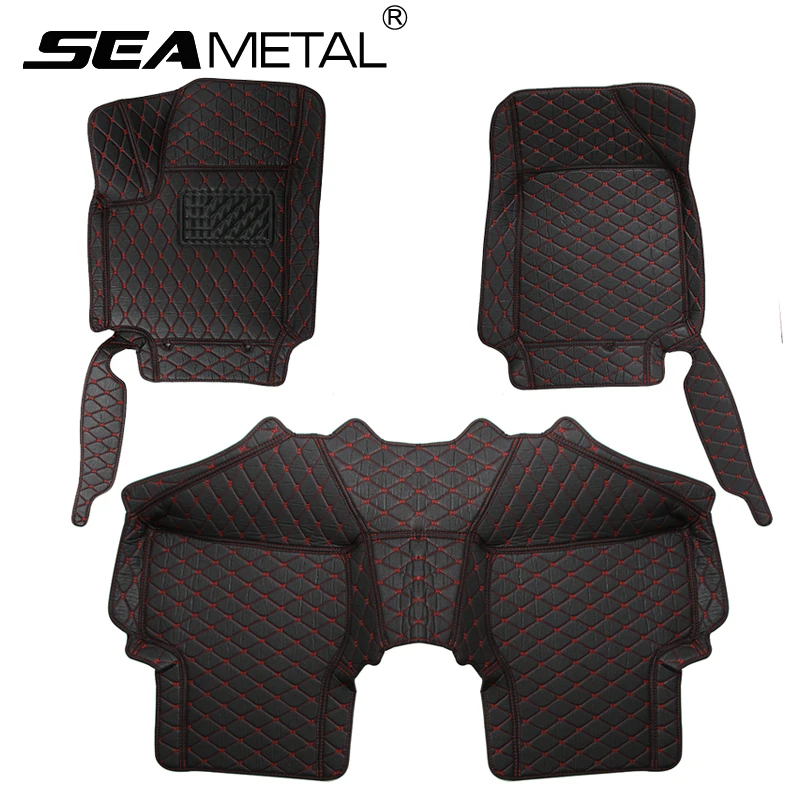 

LHD For Hyundai Creta IX25 2014 2015 2016 2017 2018 Car Floor Mats Rugs In Leather Car-styling Interior Automobile Accessories