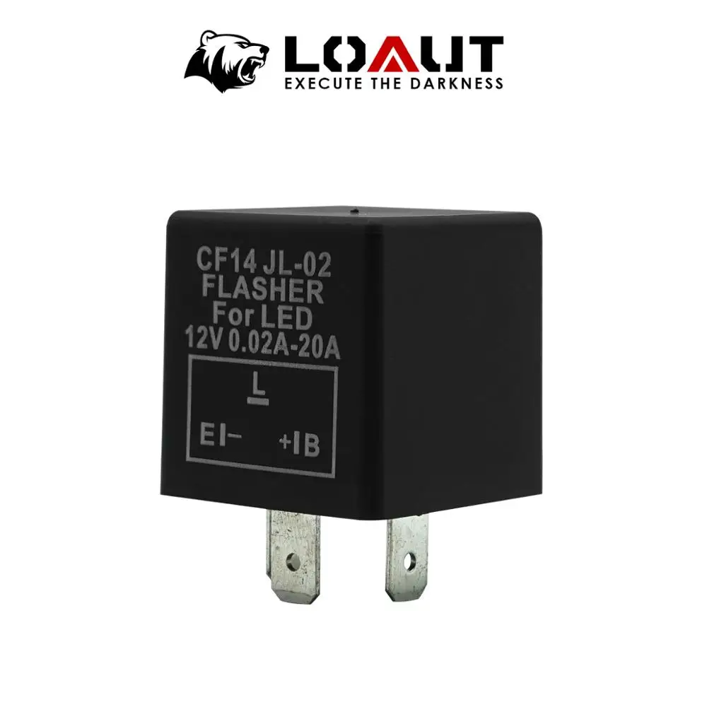 CF14 3 PIN буфер светодиодный 12 V 0,02-20A печатная плата, электронное реле переключатель для мотоцикла указатель поворота мигалка Универсальный Регулируемый