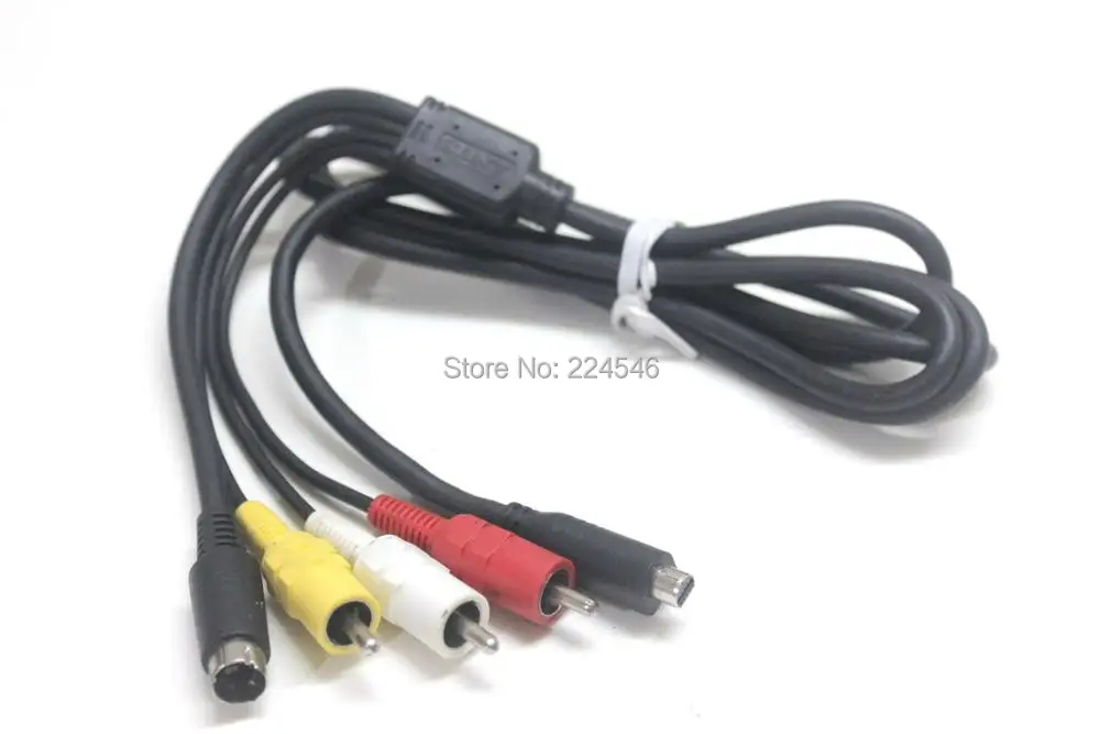 FENGYI KEJI ORIGINA Compatible AV Cable S-Video RCA 5ft VMC-15FS Cord for Sony Camcorder HandyCam DCR-HC17E HDR-HC9 HDR-SR10 DCR-DVD10