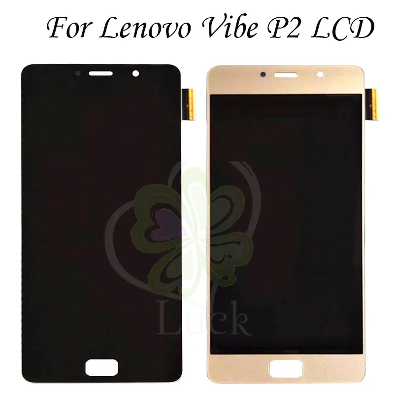 

1080x1920 for 5.5" Lenovo Vibe P2 LCD Display Touch Screen Digitizer Assembly With Frame For Lenovo P2 lcd P2c72 P2a42 lcd