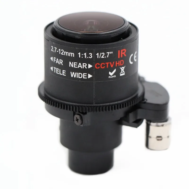 2.7 12mm Lens Motorized Zoom Motorized Focus 2.0 MegaPixel MTV D14