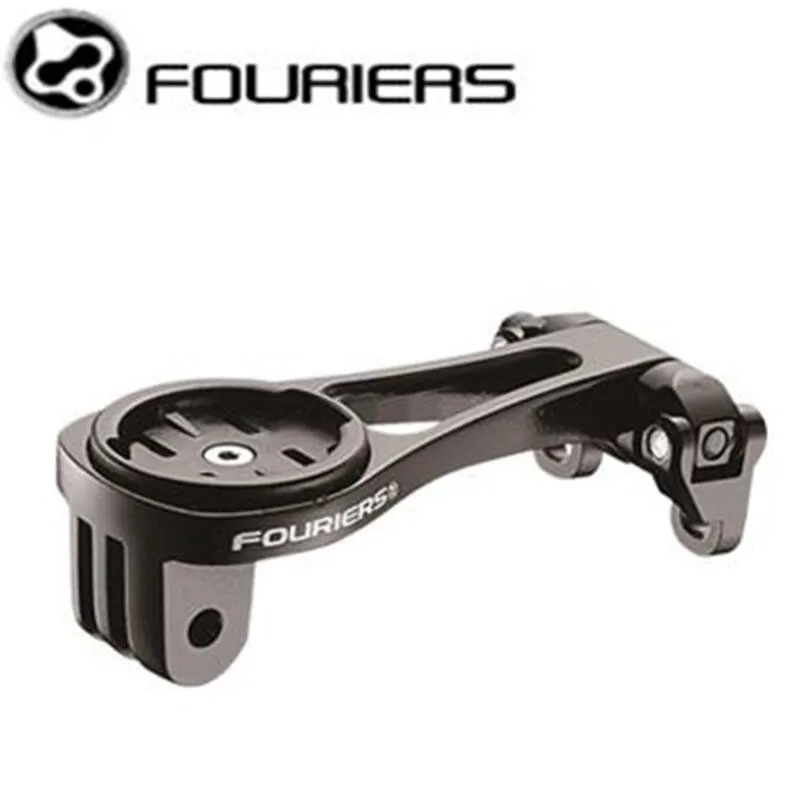 

FOURIERS Computer Mount HA-S022-4CA MTB Road Bike Suitable for Bike Handlebar For Garmin Edge MIO Bryton Series Computer Mount
