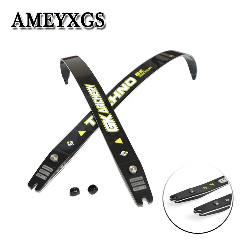 

1Pair 18-38Lbs H25 68" Carbon Bow Limbs Fit Recurve bow Longbow ILF inserts Bow Limbs Outdoor Hunting Shooting Accessories