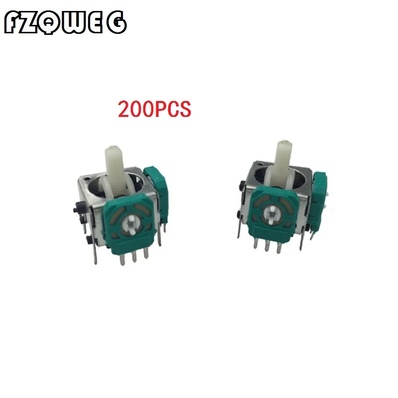 

FZQWEG 200pcs Replacement Thumb Stick 3d Analog Joystick For Nintendo For GameCube GC Controller