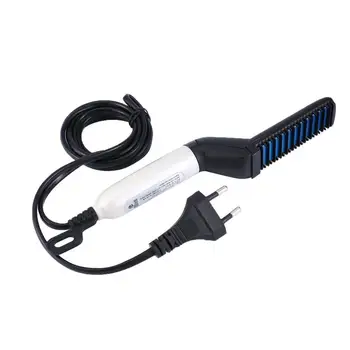 

Quick Beard Straightener Multifunctional Hair Comb Curling Curler Show Cap Men OPP packing 2019 hot new DROPSHIPPING
