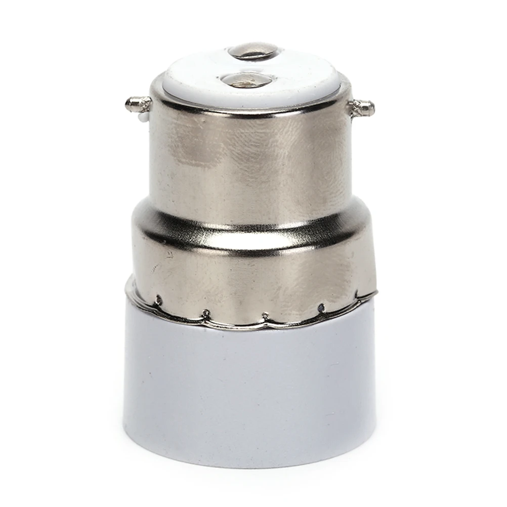 Paquet de 5 convertisseurs de douille dampoule B22 /à E14 Douille de douille B22 Passer au support de lampe adaptateur standard E14