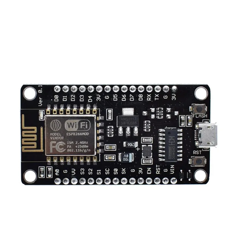 Беспроводной модуль NodeMcu v3 v2 ESP32 D1MINI Lua wifi макетная плата ESP8266 с антенной pcb и usb-портом ESP-12E CH340 CP2102 - Цвет: NodeMcu v3 CH340