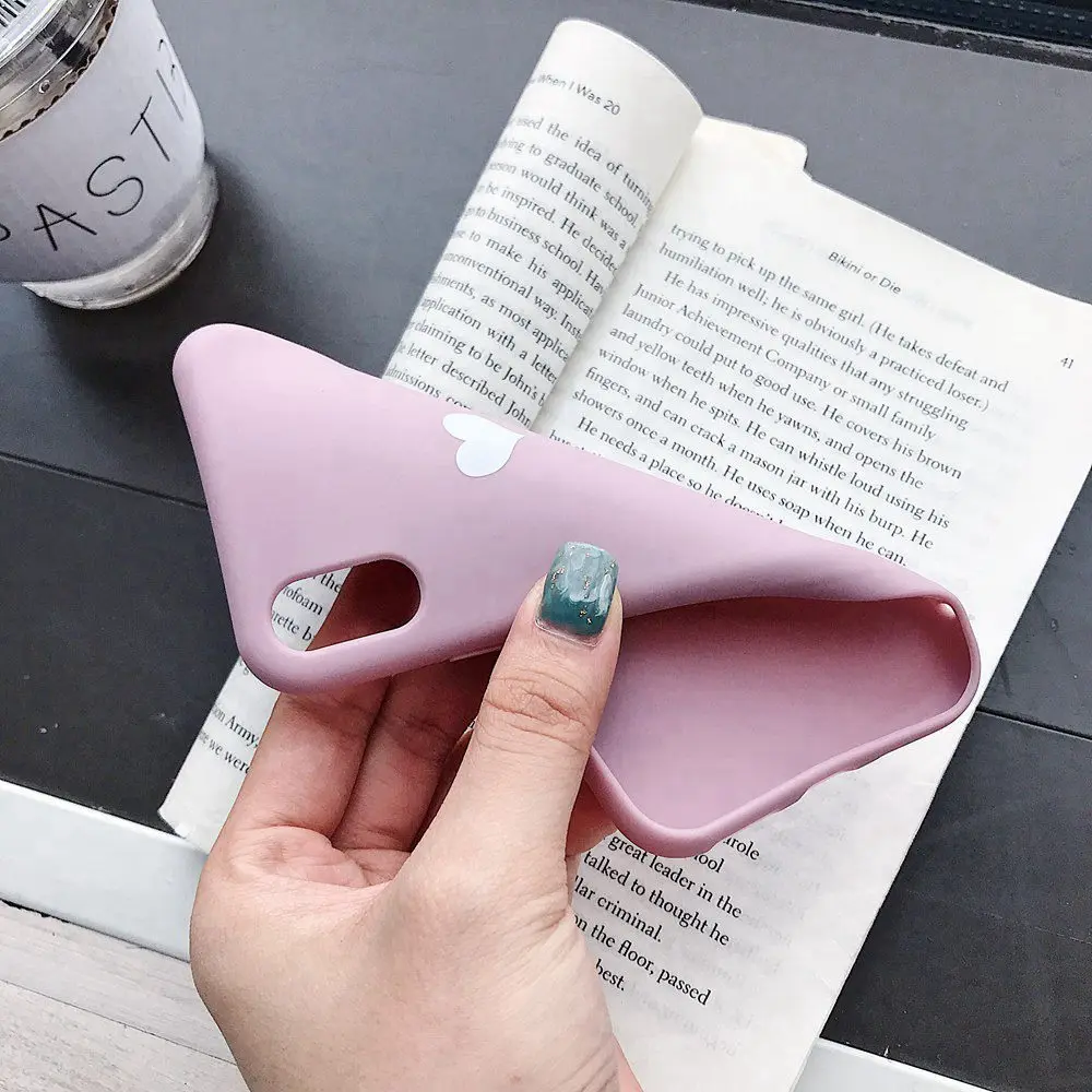 FLOVEME حالة غطاء ل فون XR لينة سيليكون حقيبة لهاتف أي فون XS ماكس X 7 8 6 6 s زائد مضيئة لينة TPU رقيقة جدا حالات غطاء