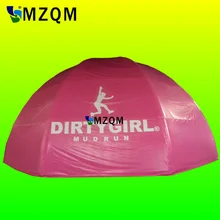 MZQM L9.2XW9.2XH4.6 m водостойкий из ПВХ брезент 6 ног надувной купол палатка надувной рекламный шатер