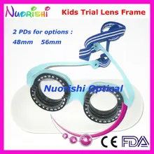 XD07 дети Профессиональный Оптическое видение тест оптический пробный Объектив Рамки для детей только 23 г