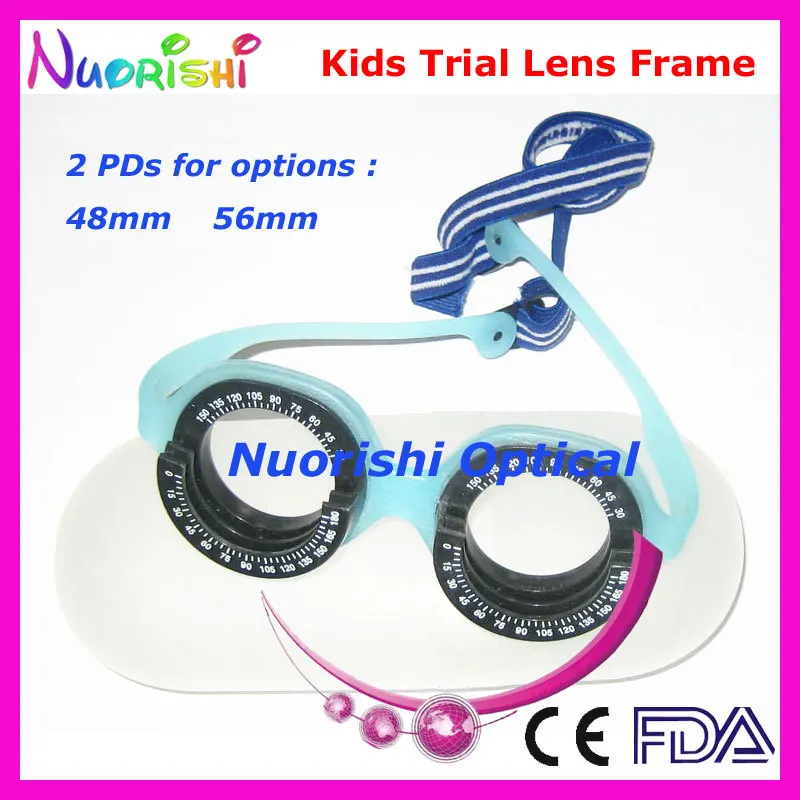 

XD07 Kids Professional Optometry Vision Test Optical Trial Lens Frame For Children Only 23g Free Shipping