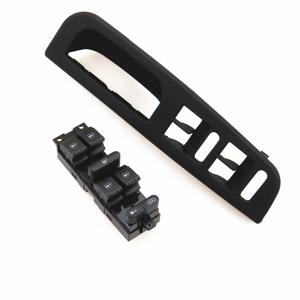

TUKE New Master Glass Lift Black ABS Plastic Switch Bracket Frame Panel For VW Jetta Golf 4 Passat B5 3B1 867 171 E 1J4959857D