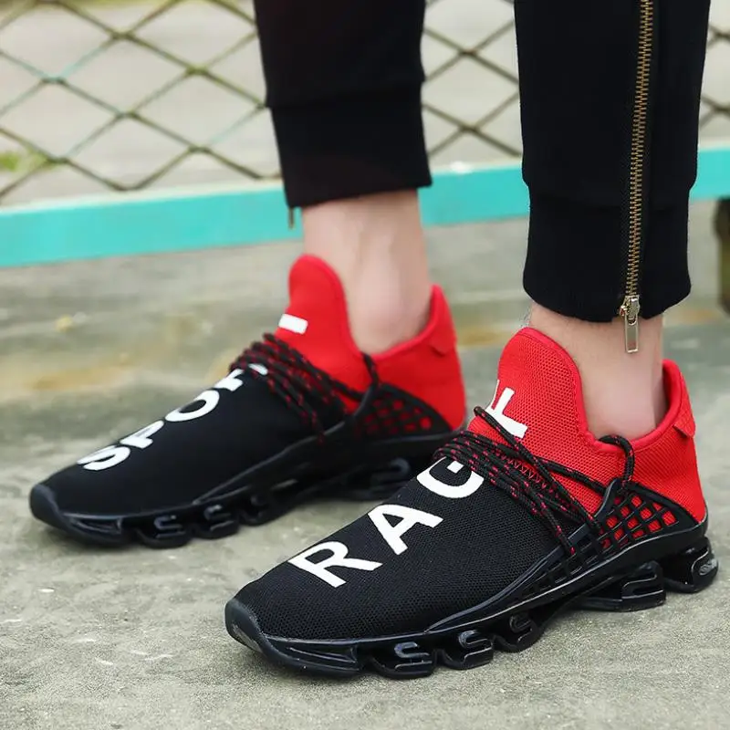 

Zanvllchy Plus Size 38-48 Men Casual Shoes Breathable Tenis Masculino Lace Up Sneakers Men Trainers Outdoor Sports Shoes for Men