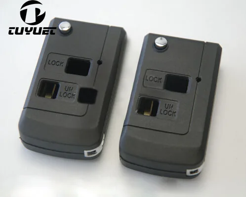 

Uncut Blade Car Key Case For Lexus 2 3 Buttons Modified Folding Flip Remote Key Shell Blanks