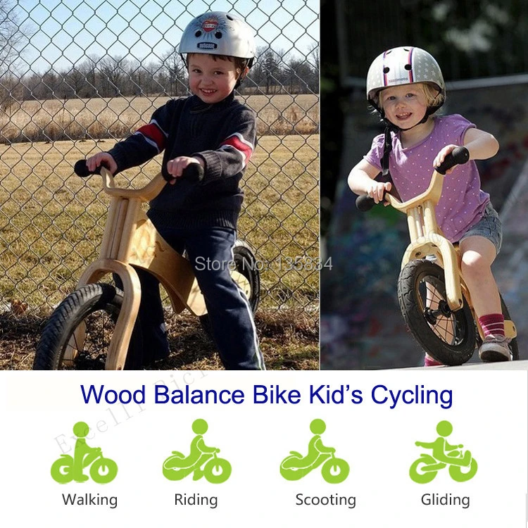 Deux Roues Bois Draisienne Pour 2 6 Anos Bebe Cadeau D Anniversaire Bicicleta Infantil Kid Velo En Bois Commune Childen De Velo Aliexpress