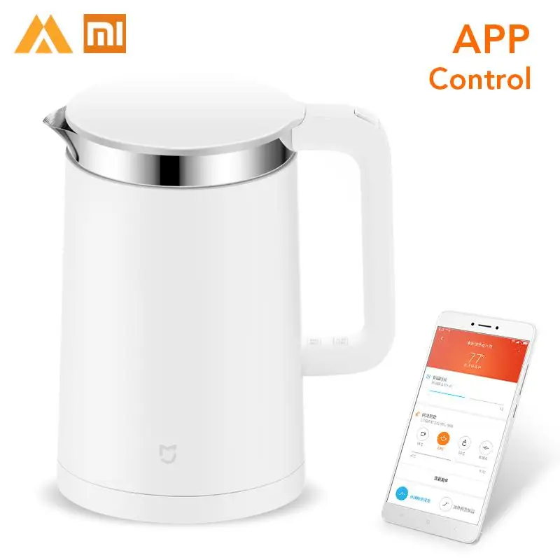 

Original Xiaomi Electric Watre Kettle 1.5L Capacity Water Constant Temperature Control Water Bottle Mi APP Control