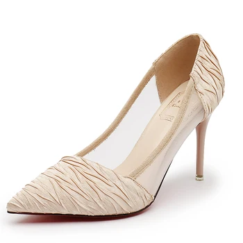 

Lianhuaxiang Pointed Toe High Heeled Shoes Woman 2019 New Ladies Shoes With Heels Women Pumps Party Shoes Sandals Women Work