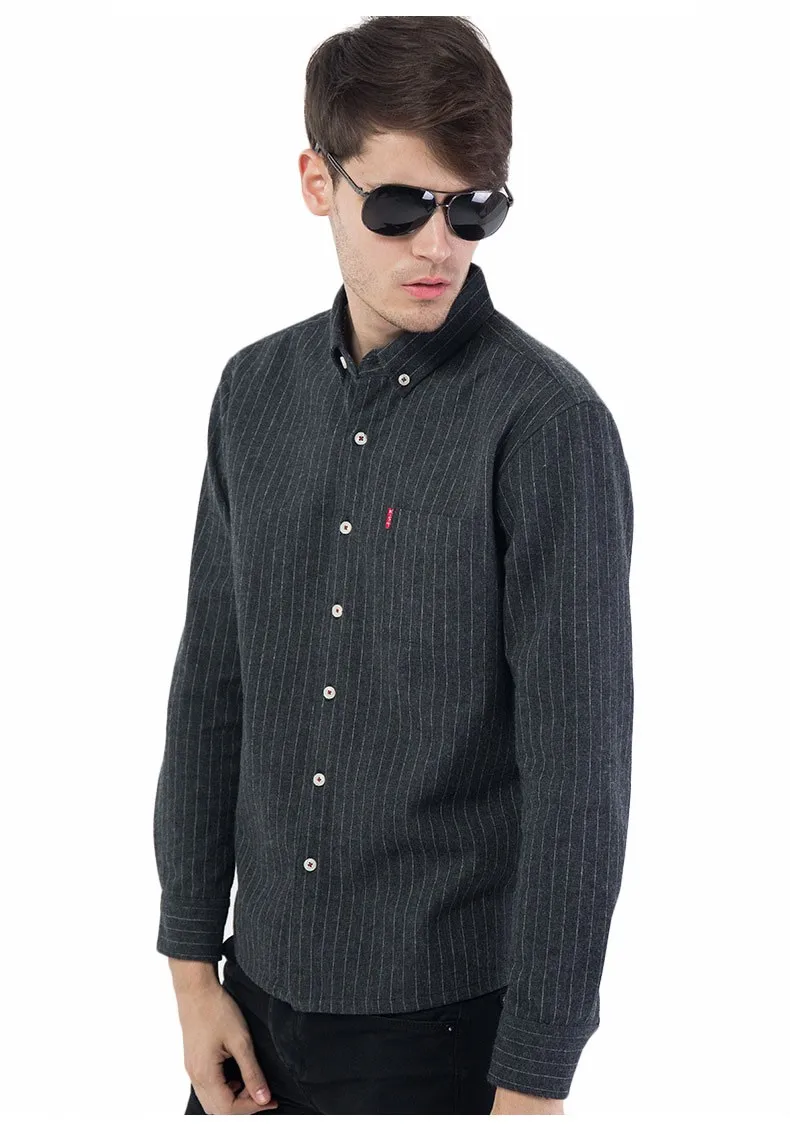 men's flannel striped shirt 20