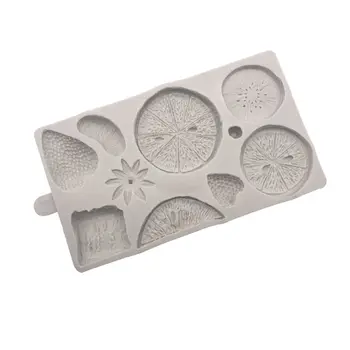 

Lemon Strawberry Simulated Fruit Pendant Resin Mold Silicone Jewelry Making Tool