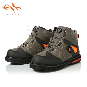 2018 Sitex Men's Fishing Hunting Wading Shoes Breathable Waterproof Boot Outdoor Anti-slip Wading Waders Boots