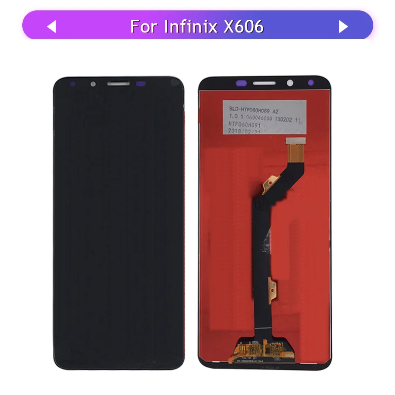 Оптовая продажа для Infinix Hot 6 X606 X606B Hot6 сенсорный экран ЖК дисплей в сборе