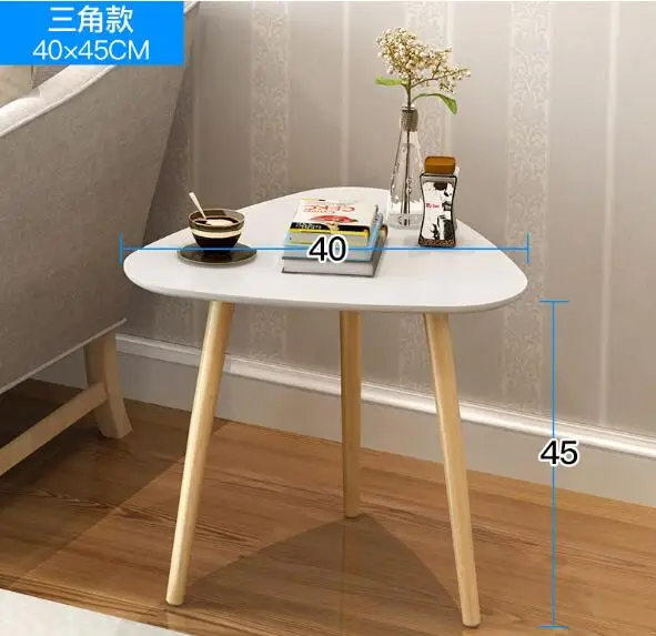 Triangle Eco-friendly Wooden Coffee Table Living room tea tables end table Bed small side table Triangle Eco-friendly Wooden Coffee Table Living room tea tables end table Bed small side table