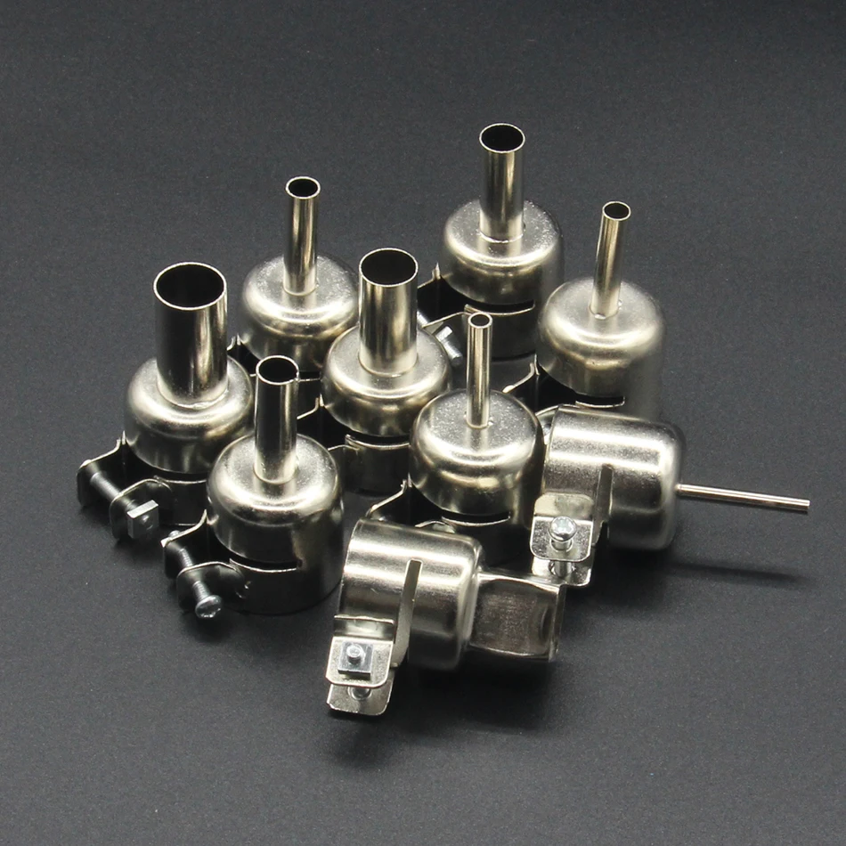 flux core welding wire chuilian 9/pcs/lot Hot air gun nozzle Air gun handle BGA Nozzle SMD Hot air gun nozzle 850 Hot air For saike yihua aoyue ATTEN weldcote welding helmet
