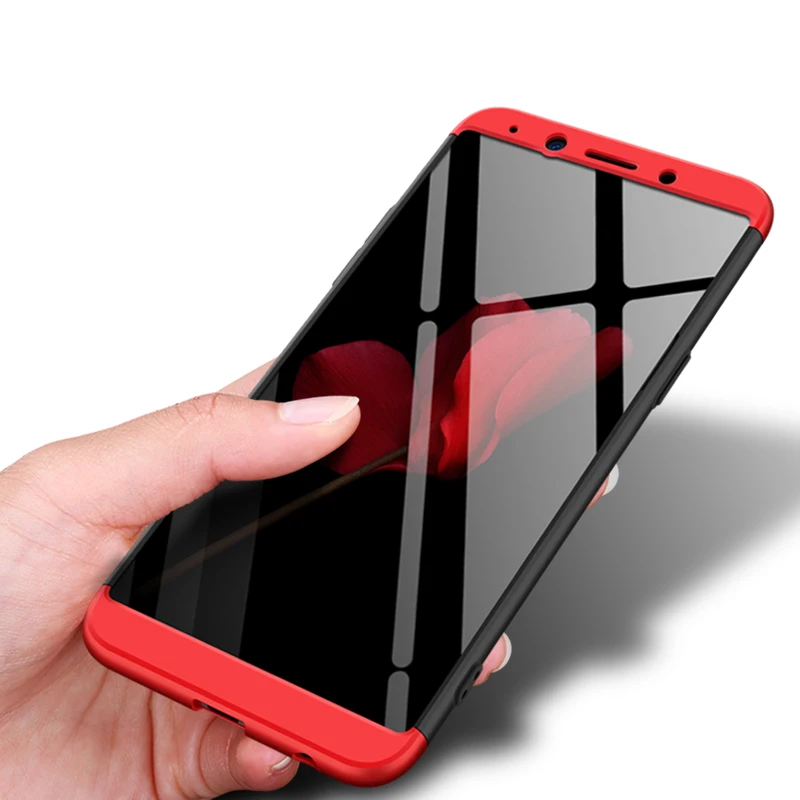 For OPPO Realme 1 F7 Youth Armor Coque 360 Full Protection Case Luxury Hard PC 3 In Back Cover |
