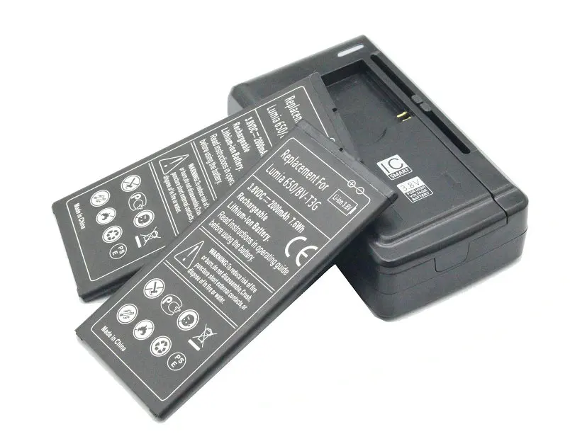 ITopZea 2x2000 mAh/7.6Wh BV T3G/BVT3G/BV T3G запасная батарея + универсальное зарядное устройство