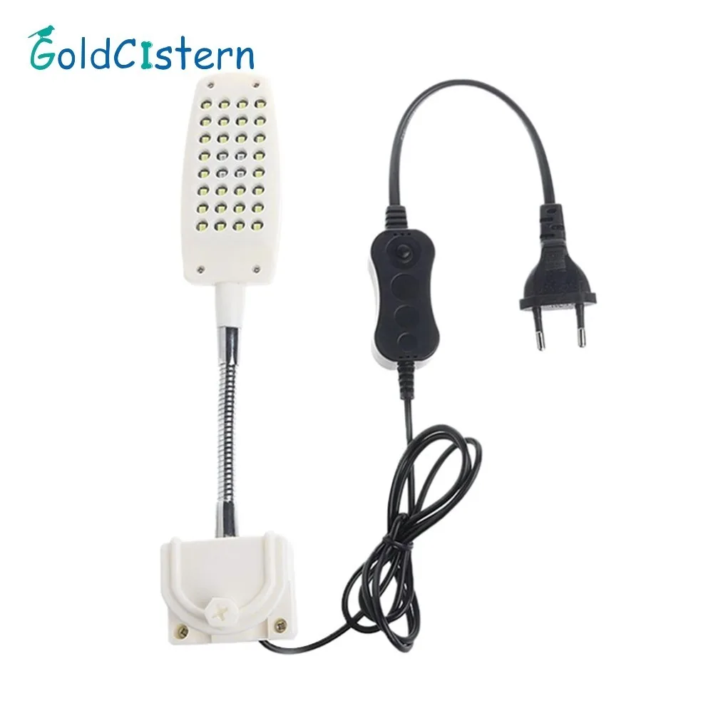 

LED Aquarium Light Small Fish Tank Clamp Light Energy Saving Power Saving Fish Tank Light With EU Plug